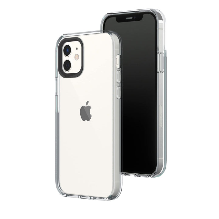 RhinoShield Crystal Clear Case kompatibel mit [iPhone 12/12 Pro] | Fortschrittliche Vergilbungsresis