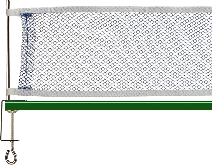 Relaxdays Tischtennis-Set Tasche, 2 Holzkellen, 3 Tischtennisbälle, Ping Pong Netz HxBxT: ca. 14 x 1