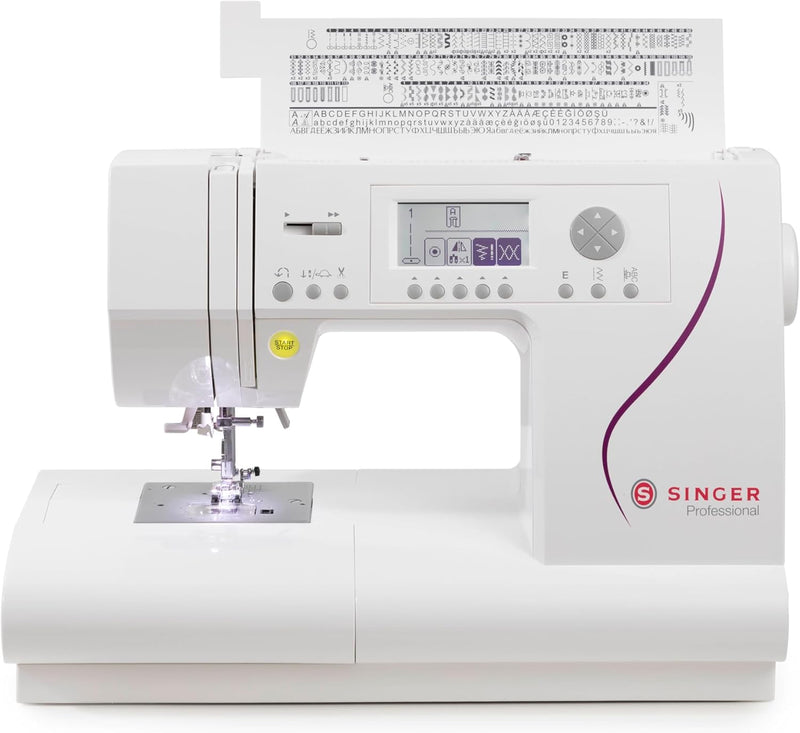 Singer C430 Sewing Machine Electronic White Single, Single