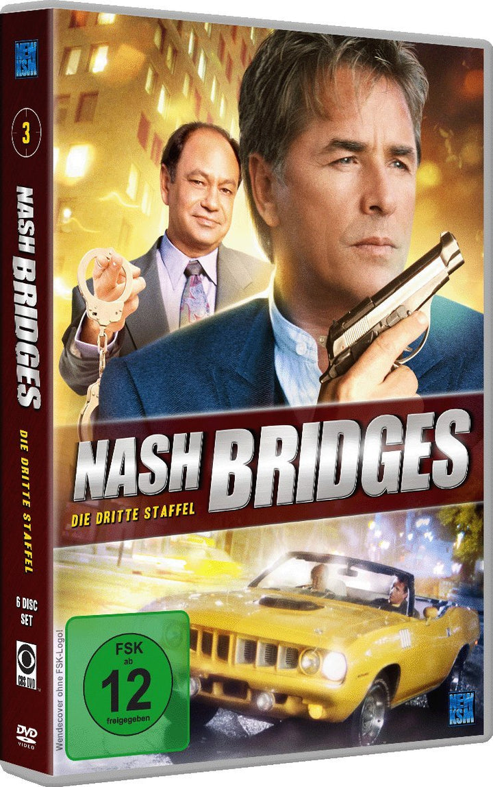 Nash Bridges - Die dritte Staffel [6 DVDs], DVD