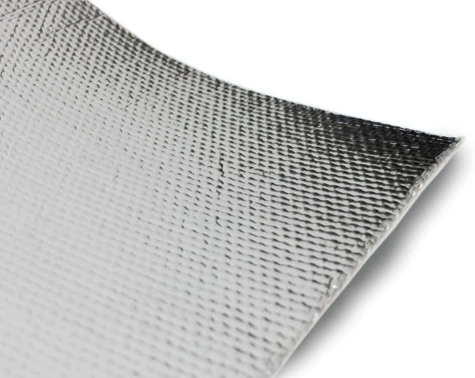 Hitzeschutzmatte 50cm x 100cm Hitzeabweisend selbstklebend Krümmer Auspuff Auto 1016123