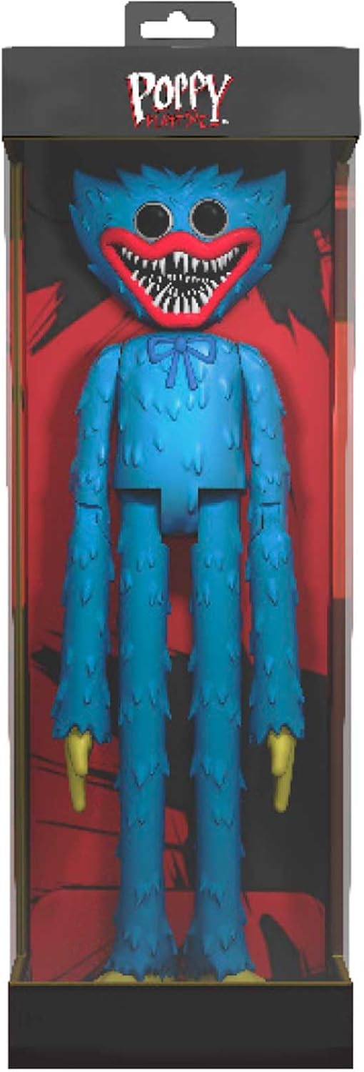 Bizak Poppy Playtime Action-Figur 30 cm in der Original-Gaming-Box, doppelseitig, eine mit Zähnen un