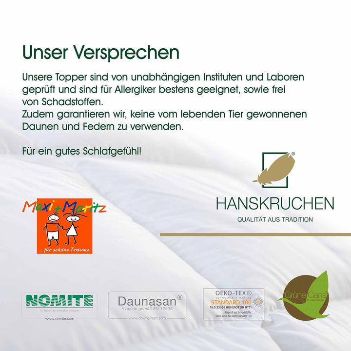 HANSKRUCHEN® Maxi und Moritz Kinderwagenkissen 80x80 cm - Made in Germany Babydecke für Kinderwagen