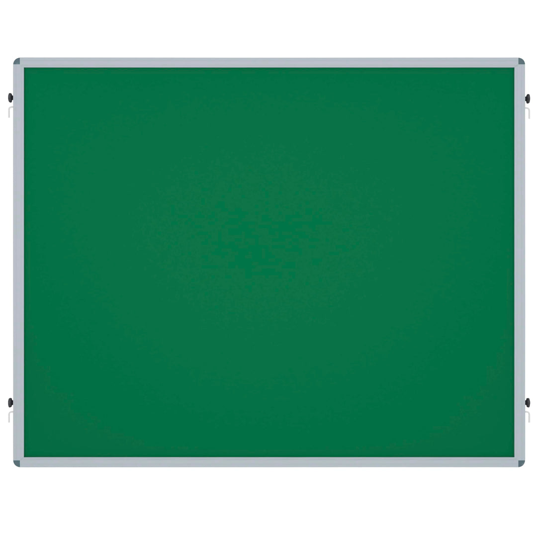 Betzold Stellwand - 150 x 120 cm Schultafel Beistelltafel Raumteiler Infoboard ohne Stativ - grün -