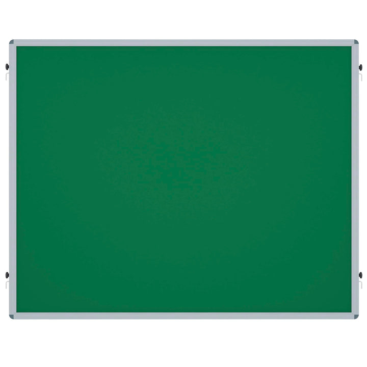 Betzold Stellwand - 150 x 120 cm Schultafel Beistelltafel Raumteiler Infoboard ohne Stativ - grün -