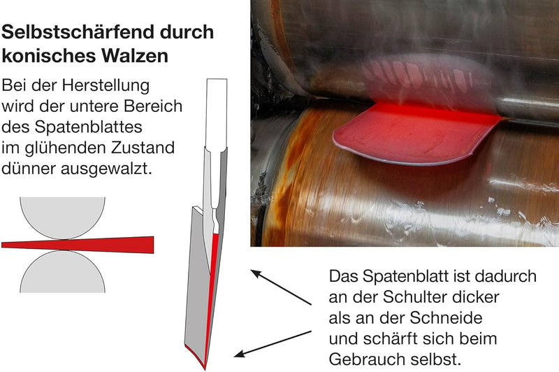 IDEAL Gärtnerspaten Gr.2