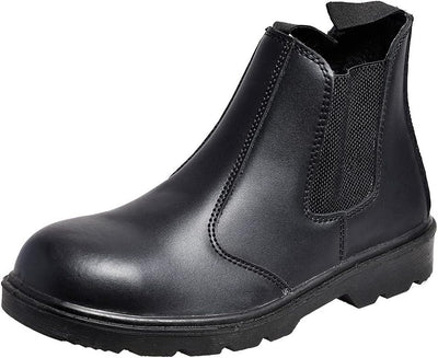 Portwest Steelite Dealer Sicherheitsstiefel S1P , Grösse: 43, Farbe: Schwarz, FW51BKR43 43 EU Schwar