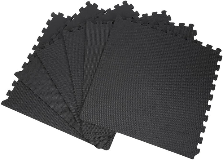 Bodenschutzmatte Fitness 63 * 63 cm, EVA-Schaum-Sport-Fitness-Matte, 12 mm Dicke Gummimatte, für Gar