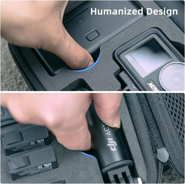 SUREWO Surface-Waterproof DJI Action 4 Carrying Case, tragbare Reisetasche kompatibel mit DJI Osmo A