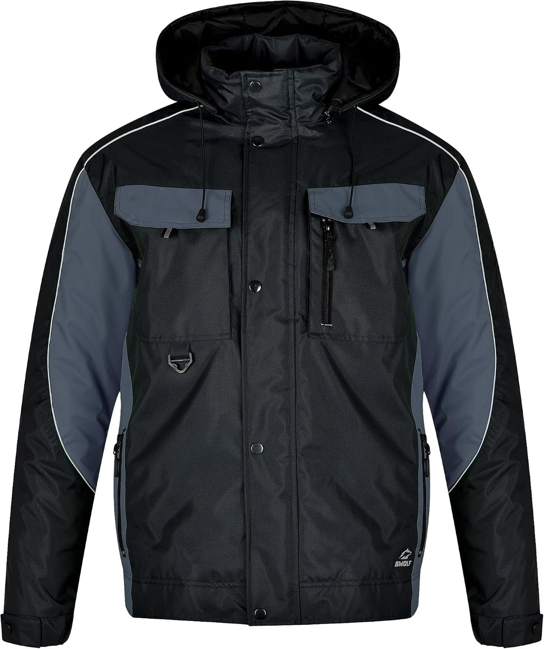BWOLF Braver Arbeitsjacke Herren Winter Herren Winter Winddichte Winterjacke Arbeitsjacke Warme mit