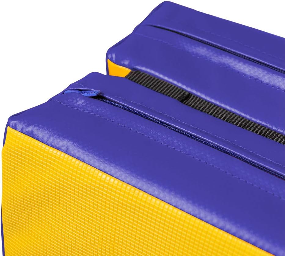 Klappbare Turnmatte – 200 x 100 cm - 6 oder 8 cm stärke wählbar - RG 22 kg/m³ – faltbare Matte für G