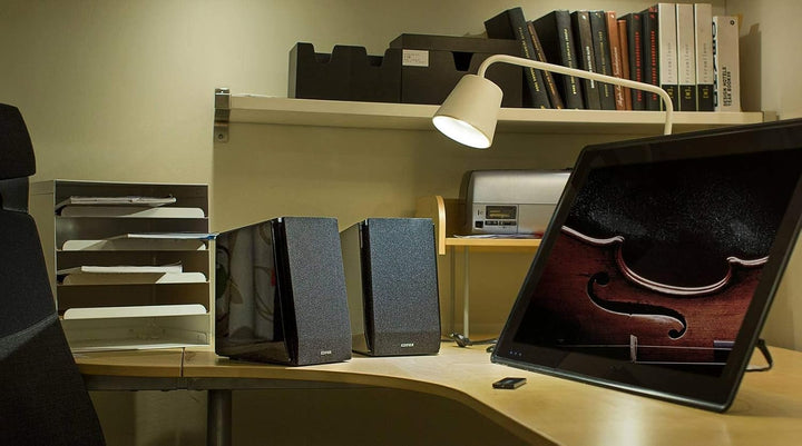 Edifier R1850DB Aktiv-Regallautsprecher mit Bluetooth- und optischem Eingang - 2.0 Studio-Monitorlau