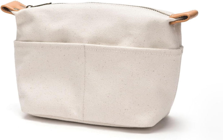 Interne Segeltuchtasche mit Reissverschluss, mittlere Handtasche, Innentasche, multifunktionale Kosm
