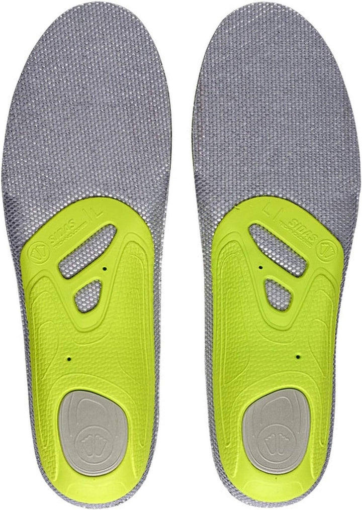 Sidas 3 Feet Merino Mid Einlegesohle Grau XXL, Grau XXL