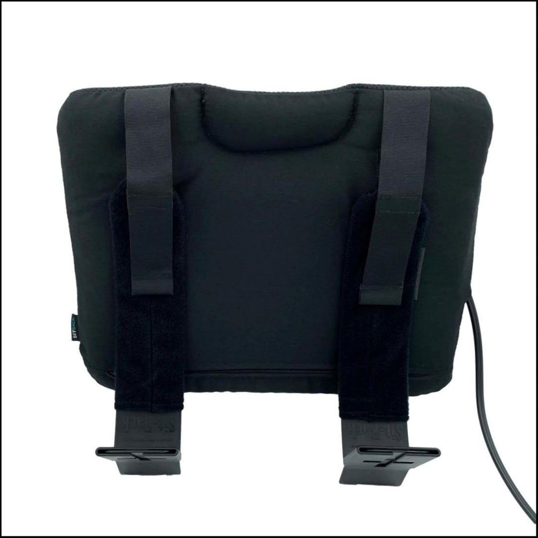 Sitback Air Universales Rückenstützkissen, Stoff Black Air, Stoff Black Air