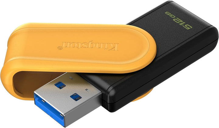 Kingston DataTraveler Exodia S USB-Stick - 512GB - USB 3.2 Gen 1 - USB Type A - Schwarz/Gelb - DTXS/
