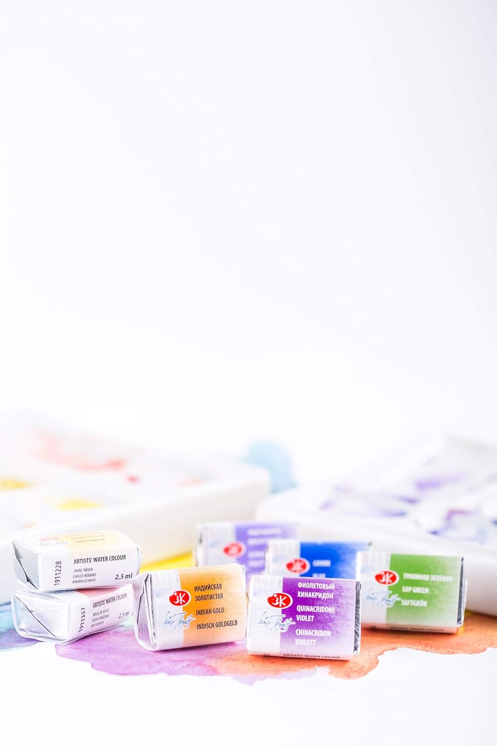 White Nights 80100 - Aquarellfarbe, 24er Pappschachtel