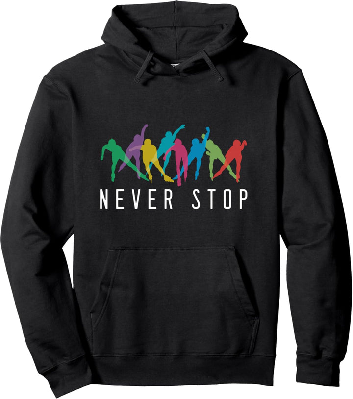 Skaten Rollschuhe Sport Inline Skater Inlines Skate Geschenk Pullover Hoodie