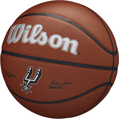 Wilson Unisex-Adult NBA Team Composite Basketball 7 San Antonio Spurs, 7 San Antonio Spurs