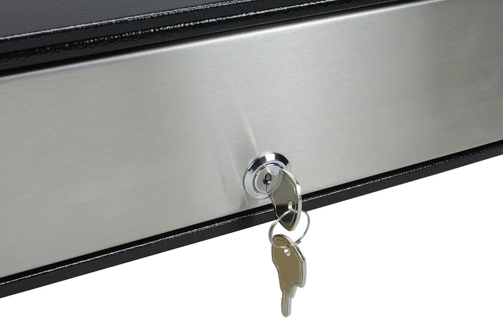 Kassenschublade KA-330 Touch - manuelle Push Öffnung, 8 grosse Münzfächer, 5 Scheinfächer - Kassenla
