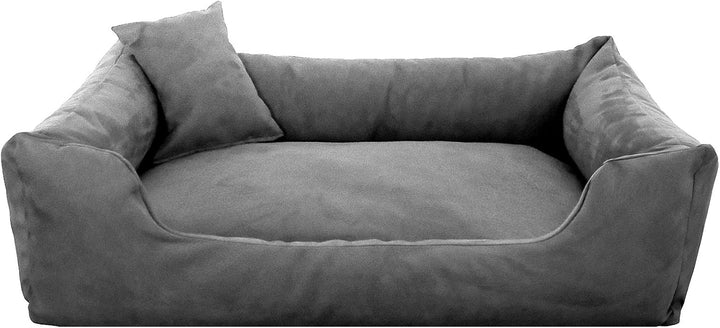 tierlando® Stabiles Hundebett Moritz Komfort Hundesofa aus festgewebtem, robusten Polyester, Grösse: