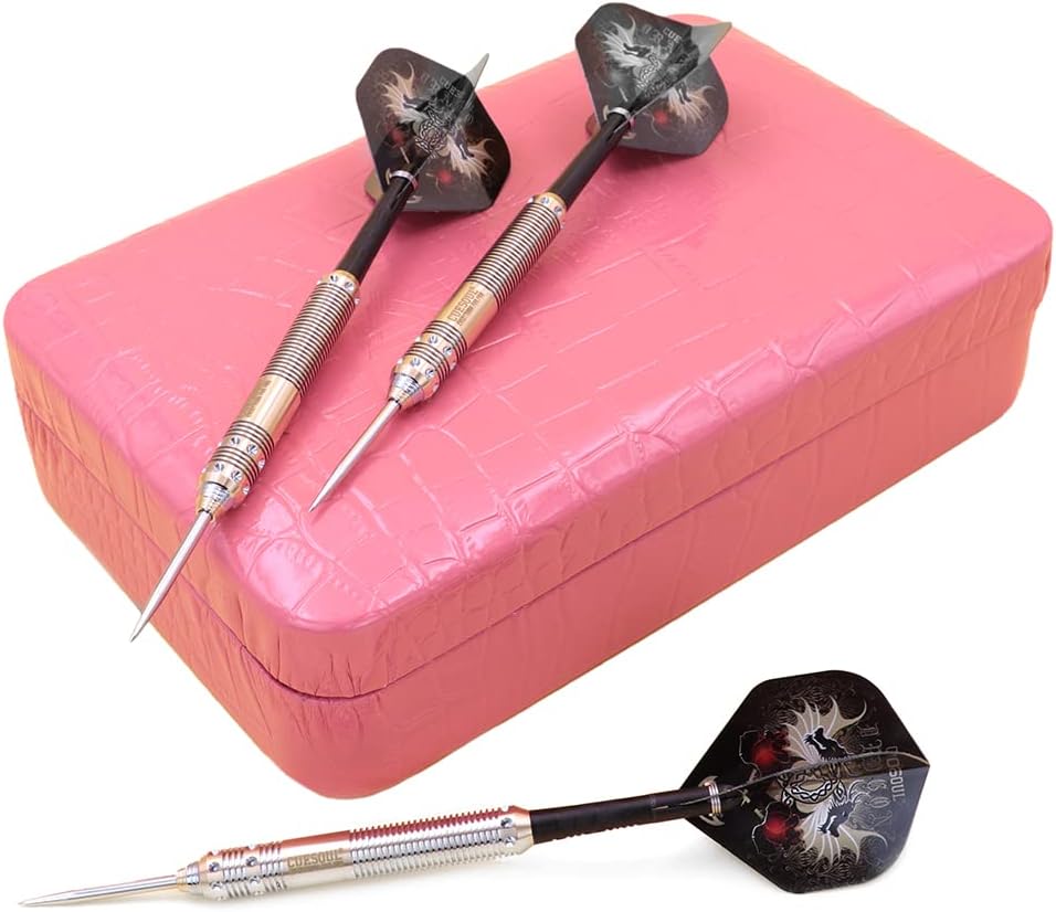 CUESOUL Dragon Deluxe Messing Steel Dartpfeile, 21 Gramm J2102 23 Gramm, J2102 23 Gramm