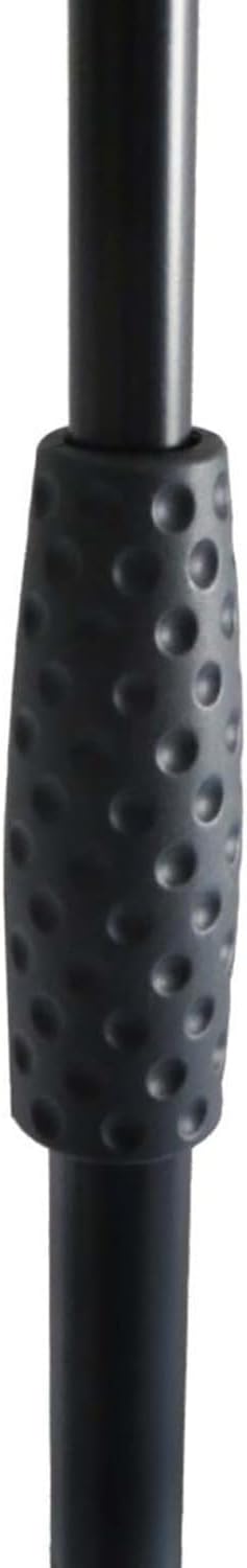 keepdrum MS096 Mikrofonständer gerade, ausziehbar mit Guss-Sockel + universal Mikrofonklemme MS096 +