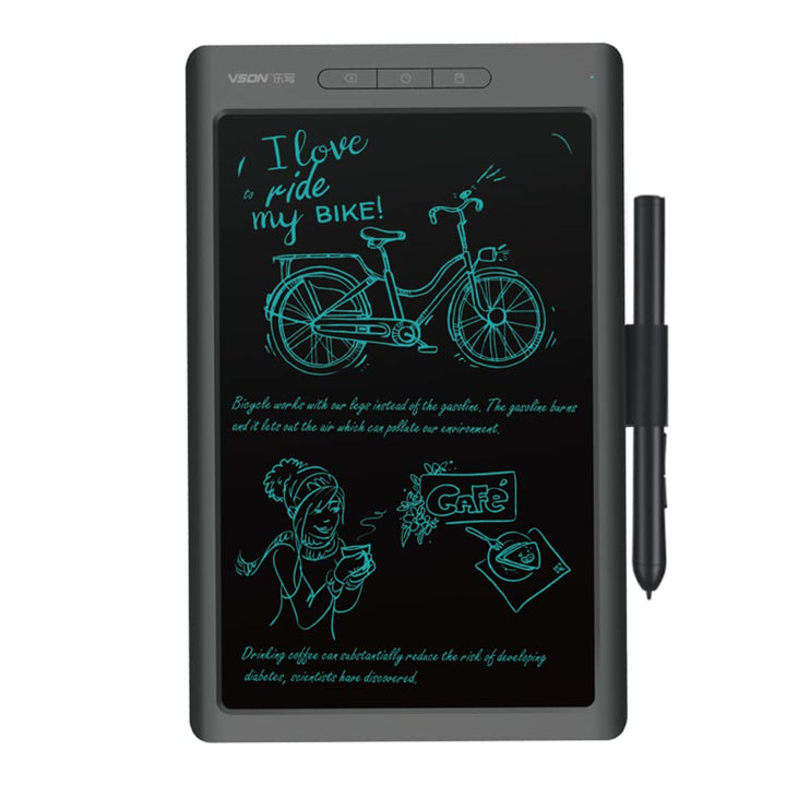 Smart Graphics Tablet Digitales Zeichentablett 8192 Stufen Druckempfindlichkeit Synchron Notizen Übe