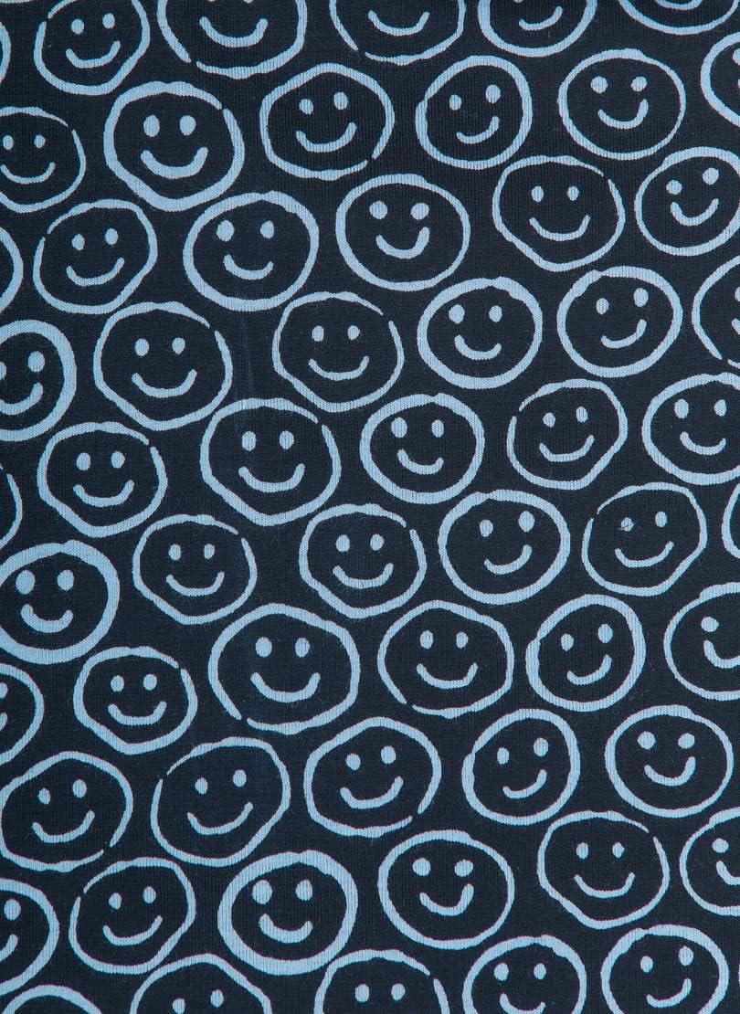 Trigema Boxer-Shorts mit freundlichem Smiley-Muster L Navy, L Navy