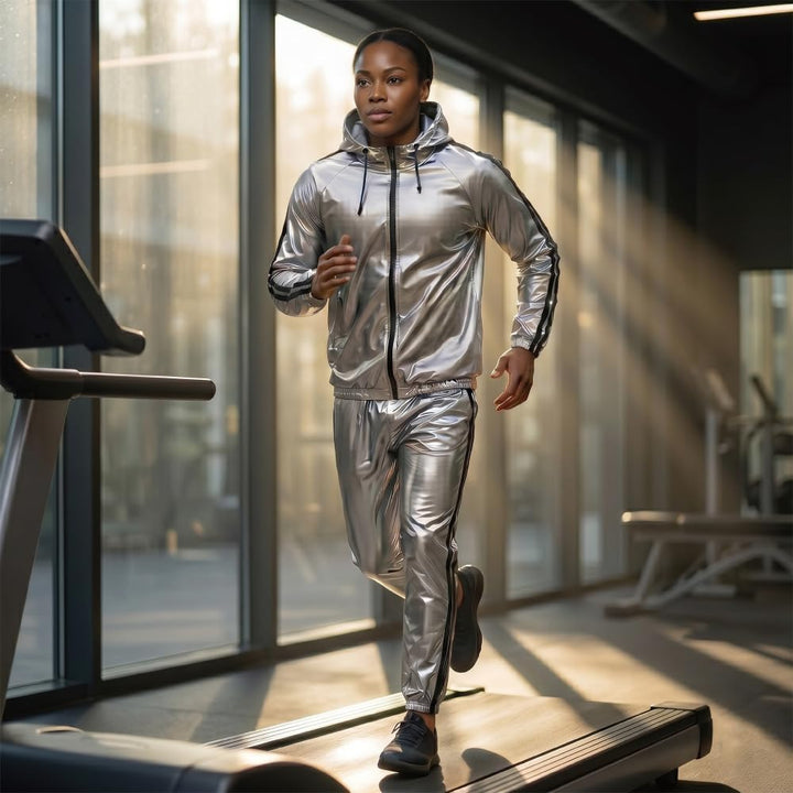Anti-Rip Saunaanzug, Gewichtsverlust, Schwitzanzug, MMA-Training, Fitnessstudio, Jacke, Hose, Workou