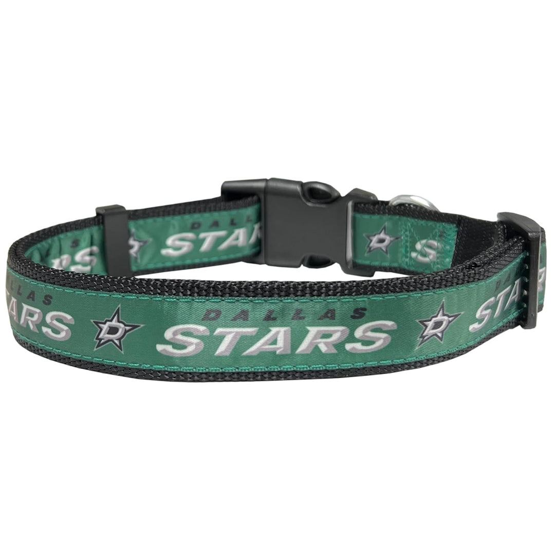 Pets First NHL Dallas Stars Halsband für Hunde & Katzen, Grösse L - Verstellbar, süss & stilvoll! Da