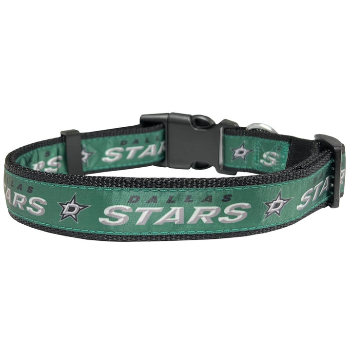 Pets First NHL Dallas Stars Halsband für Hunde & Katzen, Grösse L - Verstellbar, süss & stilvoll! Da