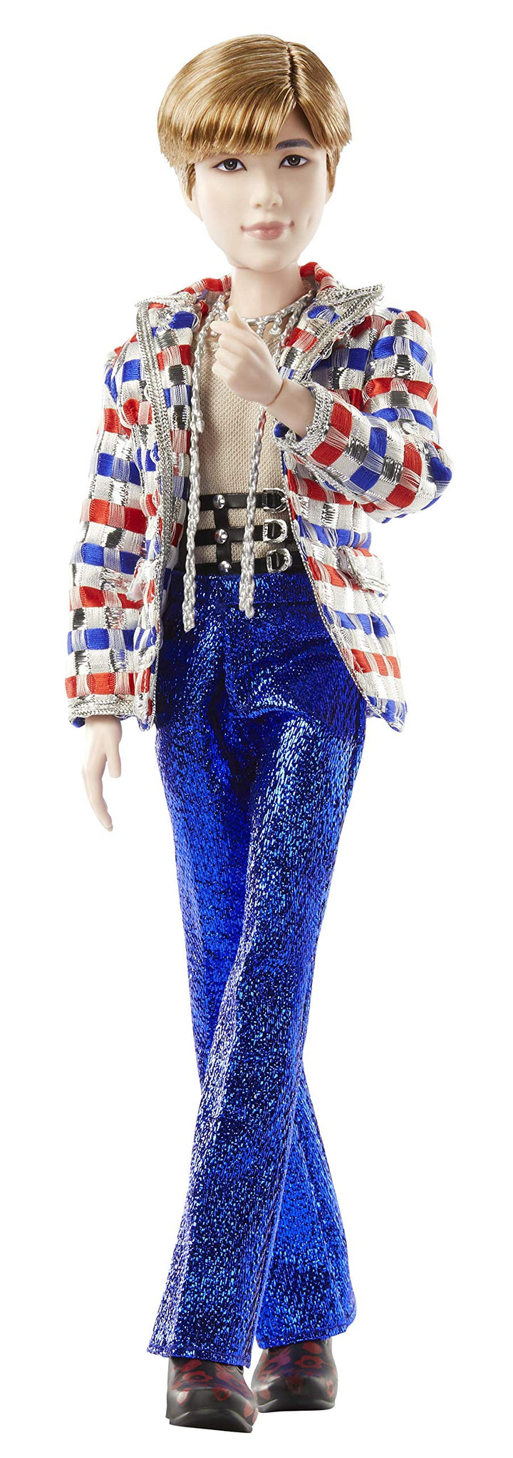 Mattel,GKC97, BTS Prestige Fashion Puppe RM, K-Pop Merch Spielzeug zum Sammeln Mehrfarbig