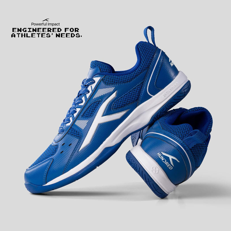 Hundred Raze Non-Marking Professional Badminton Schuhe für Männer | Material Ober: Polyester, Sohle: