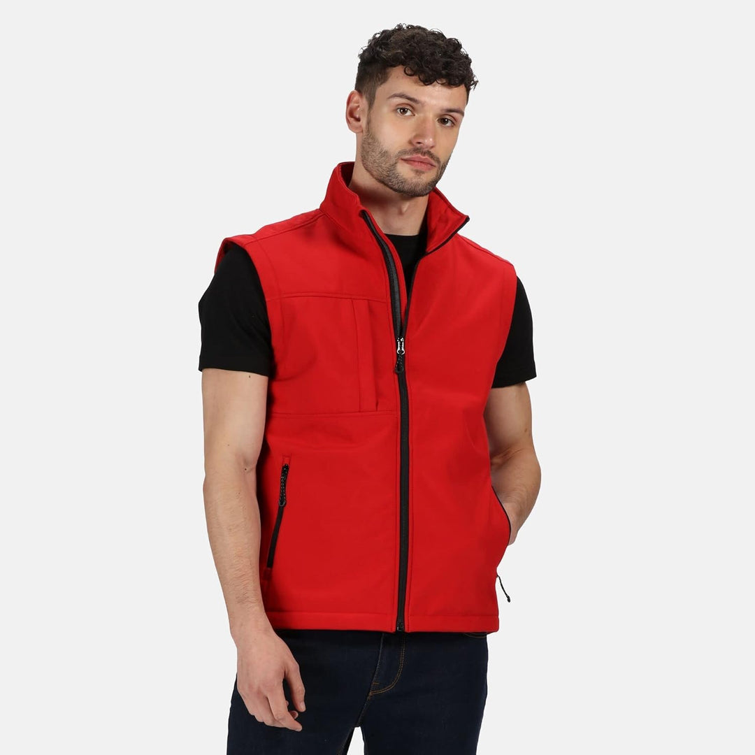 Regatta TRA848 74495 Professionelle Octagon II 3-lagige wasserdichte Softshell-Bodywarmer, Marinebla