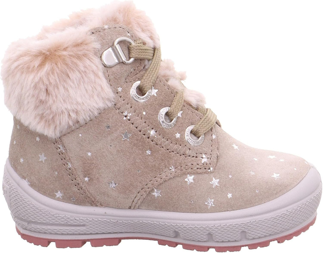 Superfit Mädchen Groovy Warm Gefütterte Gore-tex Schneestiefel 19 EU Beige 4000, 19 EU Beige 4000