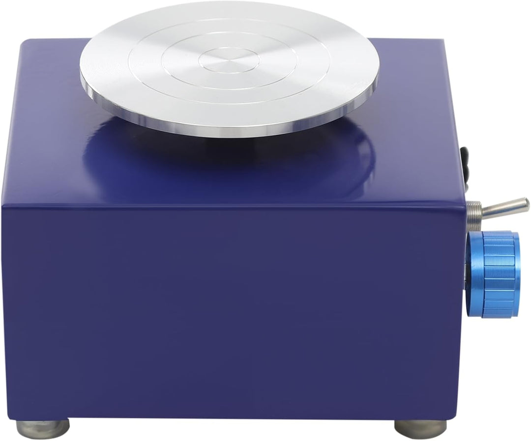 Töpferscheibe Elektrisch, 24W Mini Drehscheibe Töpfern Elektrische Töpferscheibe Maschine mit Drehza
