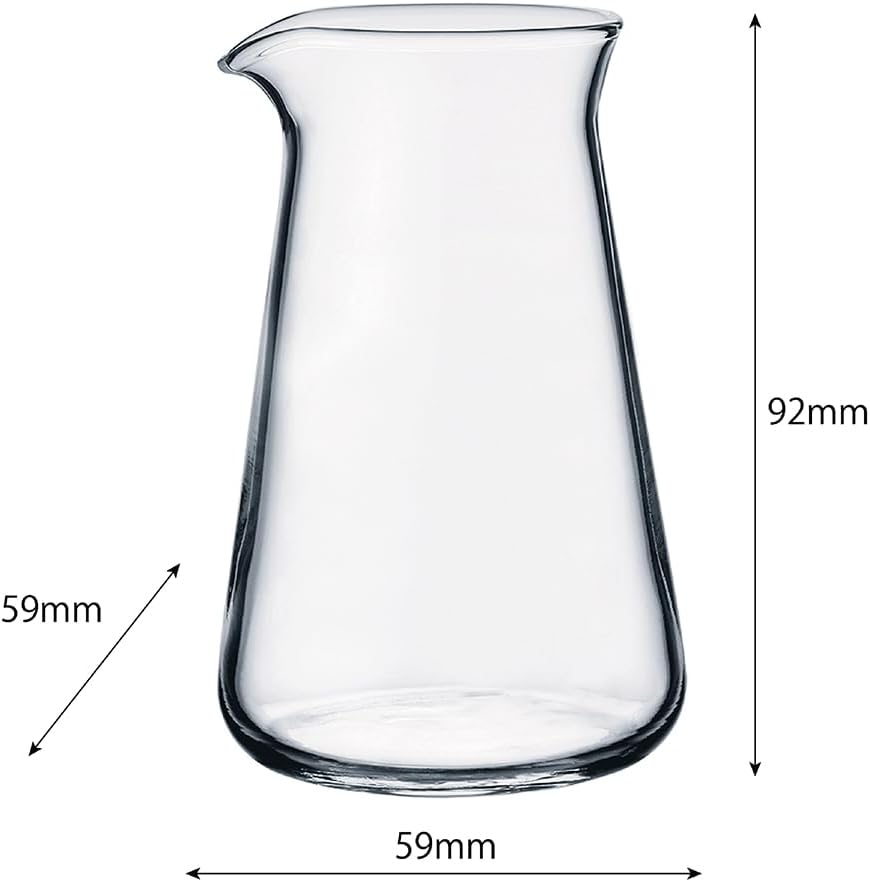 HARIO CP-100 Konischer Krug, Bastelwissenschaft, Fassungsvermögen: 100 ml, hergestellt in Japan, tra