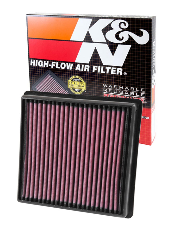 K&N 33-3029 Motorluftfilter: Hochleistung, Prämie, Abwaschbar, Ersatzfilter,Erhöhte Leistung, 2006-2