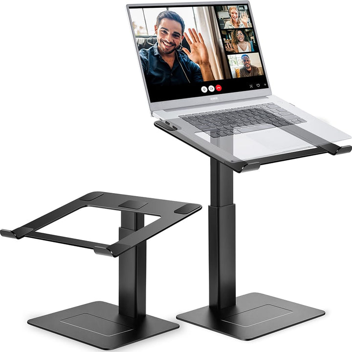 supamir Laptop Ständer Höhenverstellbar, Laptopständer für Schreibtisch, Stehen möglich, DJ Laptop S
