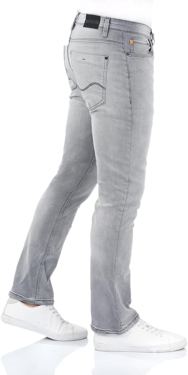 riverso Jeans Herren Stretch Bootcut RIVFalko Jeanshose Hose Denim Schwarz Blau Grau 29 30 31 32 33