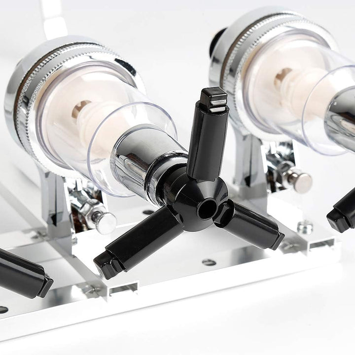 6 Flaschen Getränkeportionierer Bar Butler Wand Flaschenhalter Saft Getränkespender für Cocktail, Ba