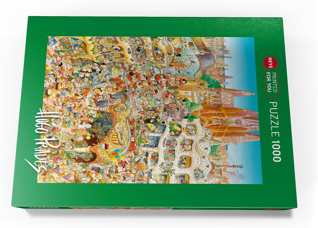 Barcelona - Hugo Prades - Premium 1000 Teile Puzzle - MyPuzzle Sonderkollektion von Heye Puzzle, 100