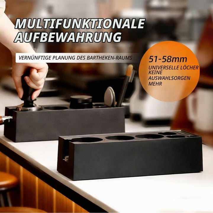 Tamperstation für Barista (51~58mm), Tamper Station aus ABS, Espresso Tamping Station, Kaffe Siebträ
