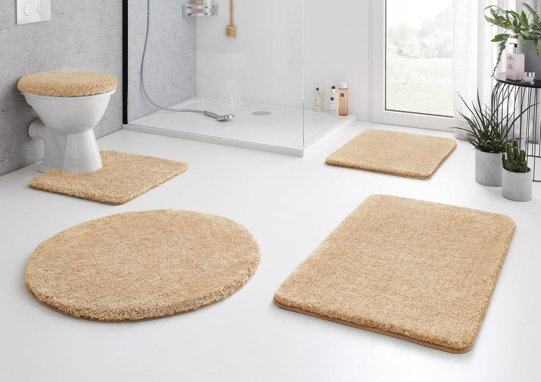 Kleine Wolke Badteppich, Mikrofaser, Champagner, 1 cm cm 50 x 80 cm Champagner, 50 x 80 cm Champagne