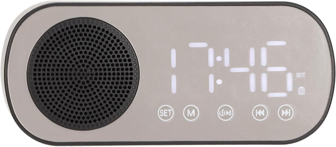 Sxhlseller Radiowecker, Duale Weckereinstellung, Tragbares, Digital Abgestimmtes UKW-Radio, mit Blue