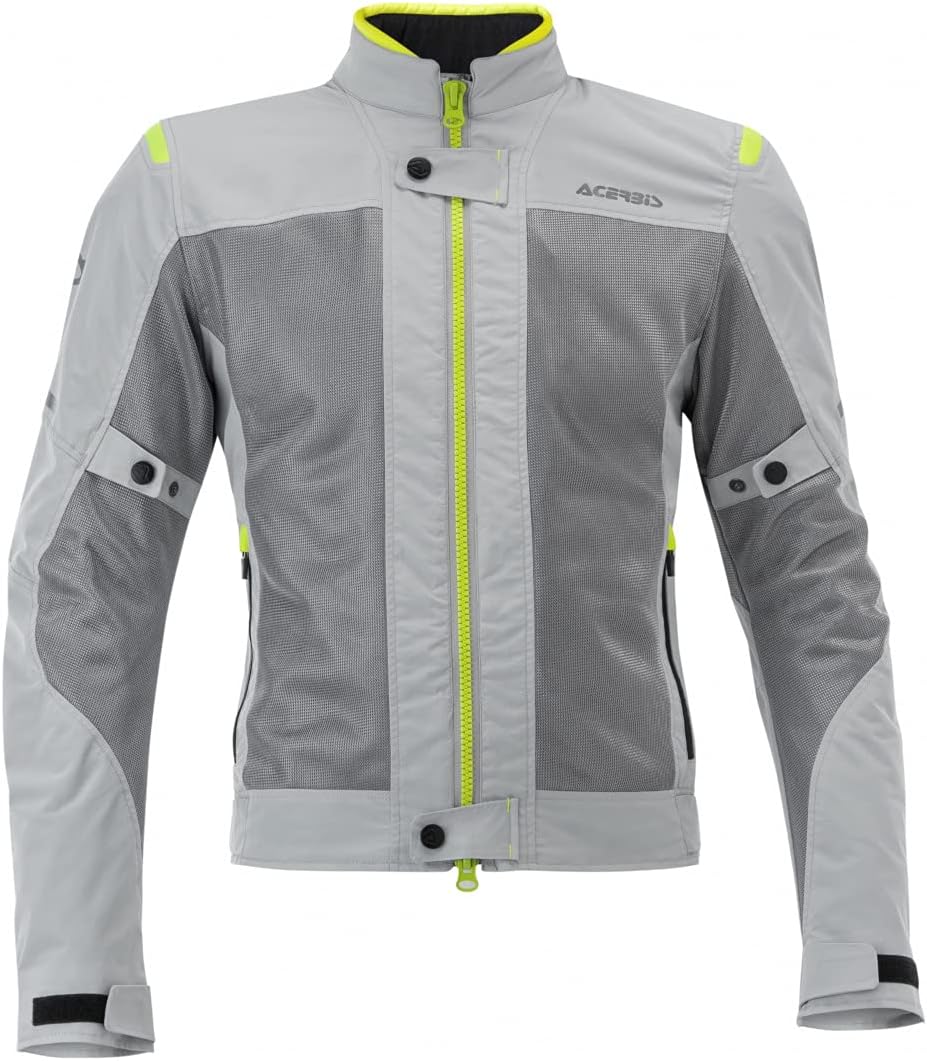 Acerbis Unisex 0023744.290.069 Jacke, Grau/Gelb, XXL