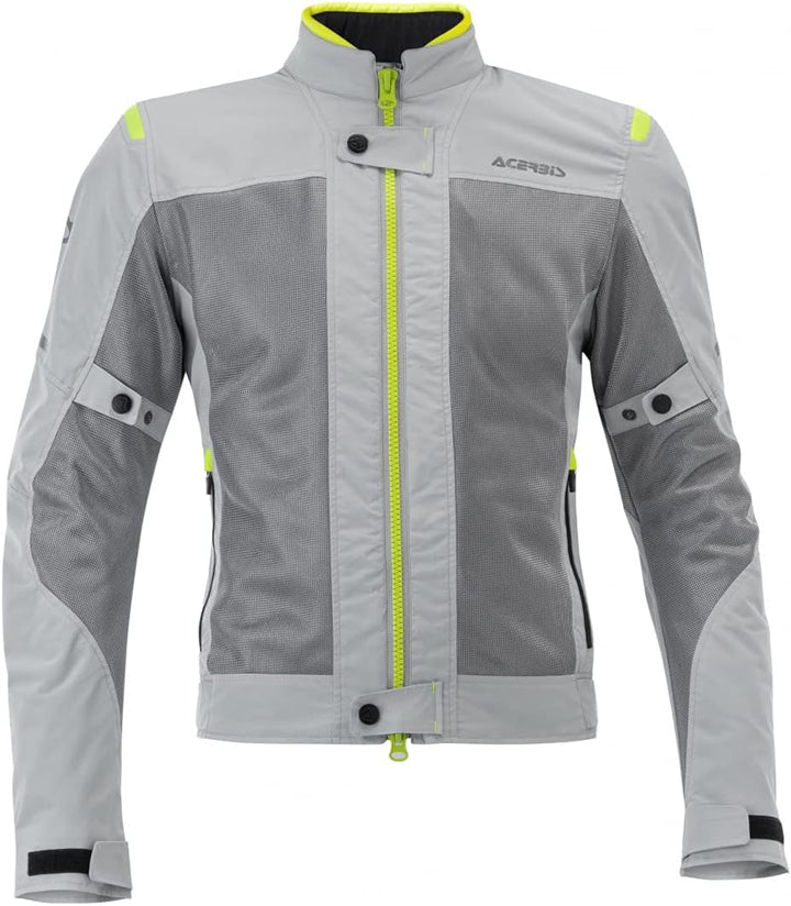 Acerbis Unisex 0023744.290.069 Jacke, Grau/Gelb, XXL