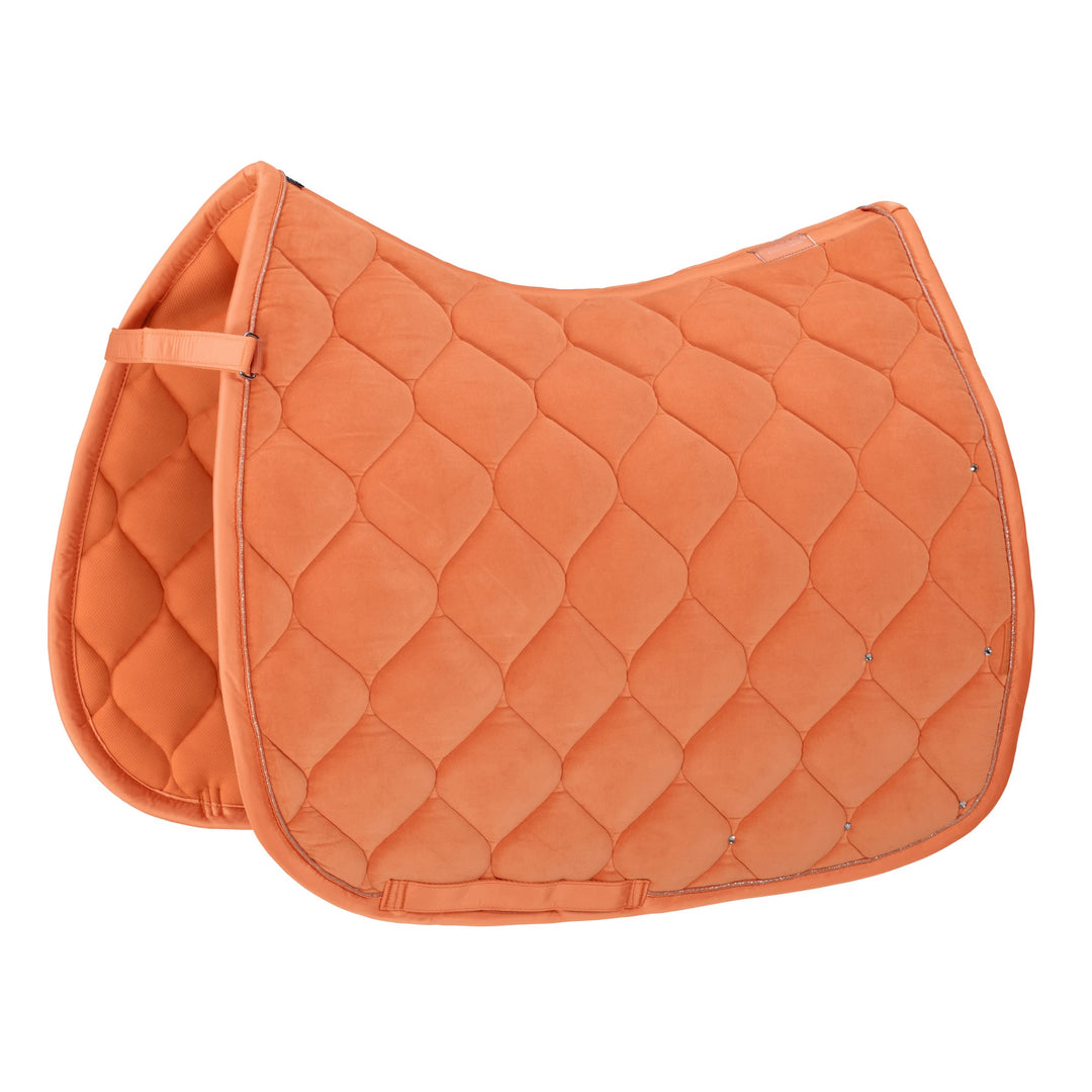 Eskadron Schabracke Velvet Crystal in Navy soft peach VS, soft peach VS