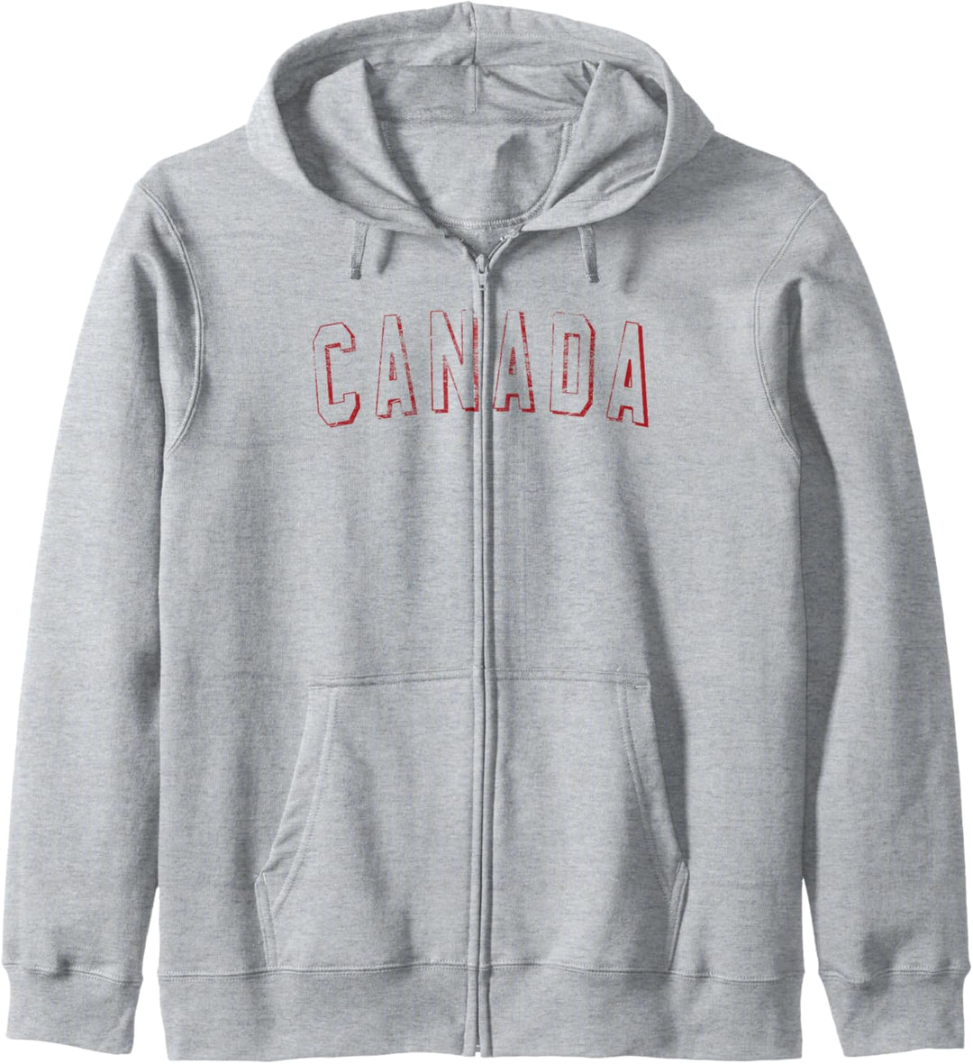 Canada Simple Faded Text Kapuzenjacke